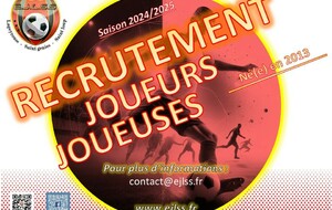 EJLSS Recherche Joueurs(e) né(e)s en 2013 ( U12)