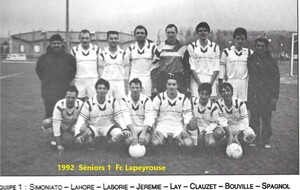 1992  Séniors 1   FC Lapeyrouse