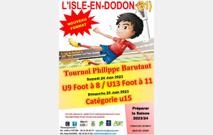 Tournoi L'Isle en Dodon U13 foot à 11