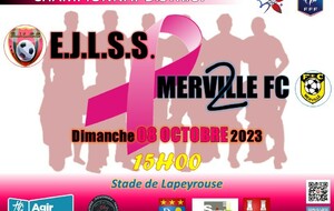 Séniors EJLSS/MERVILLE 2 - Championnat  D5 - J2 -District Haute Garonne