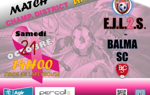 U14-2 EJLSS 2-/BALMA 2 Championnat District Poule C - J4- District Haute-Garonne