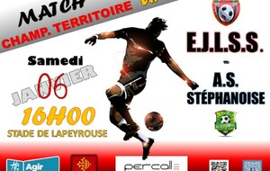 U14-1 EJLSS/AS STEPHANOISE - Championnat Territoire Poule 1 - J8 - District Haute-Garonne