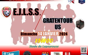 Séniors EJLSS/GRATENTOUR - Championnat D5 - J8 -District Haute Garonne