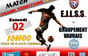 U14-1 EJLSS/GROUPEMENT VAURAIS - Championnat Territoire Phase 2 Poule A3 - J3 - District Haute-Garonne